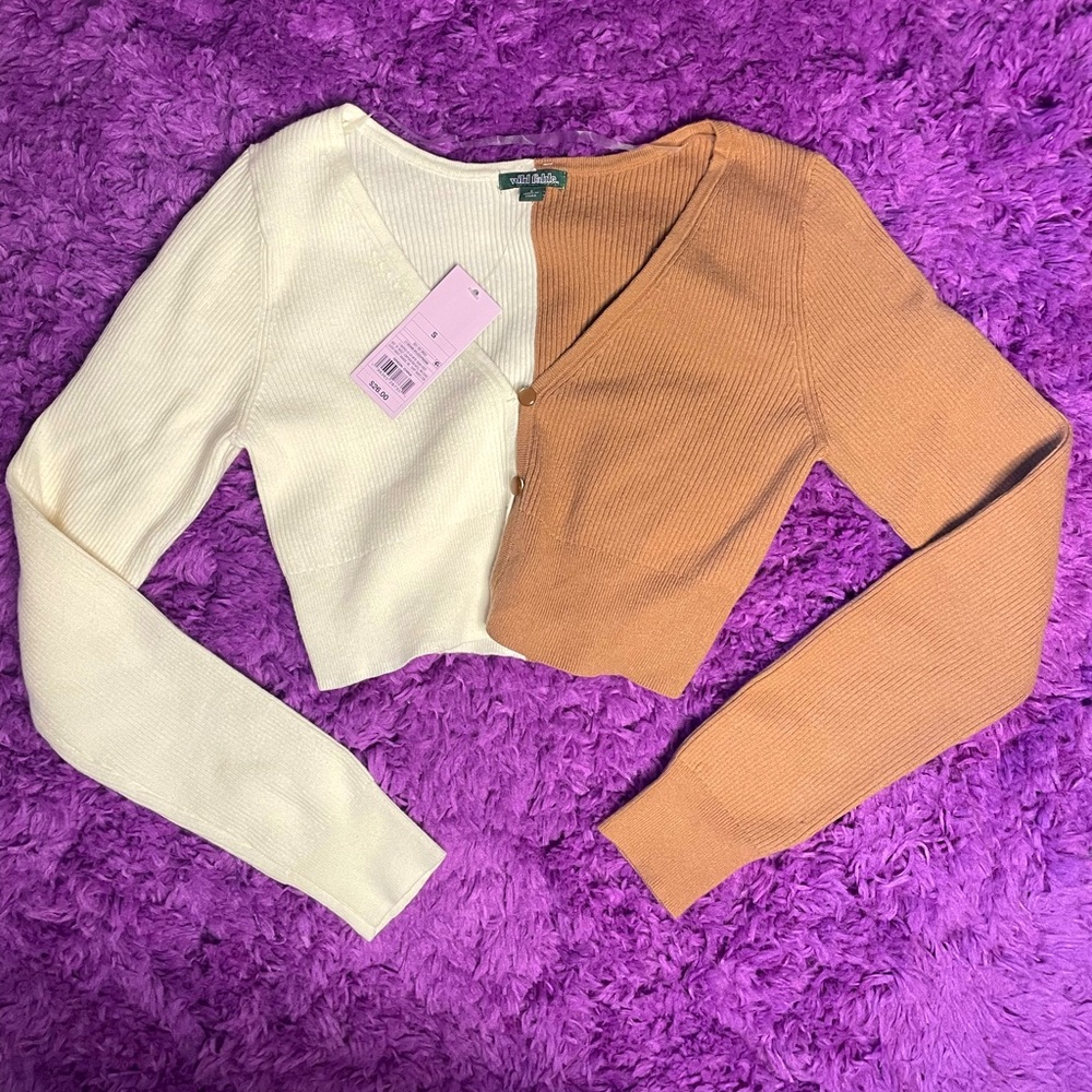 Wild Fable Longsleeve Cropped Top